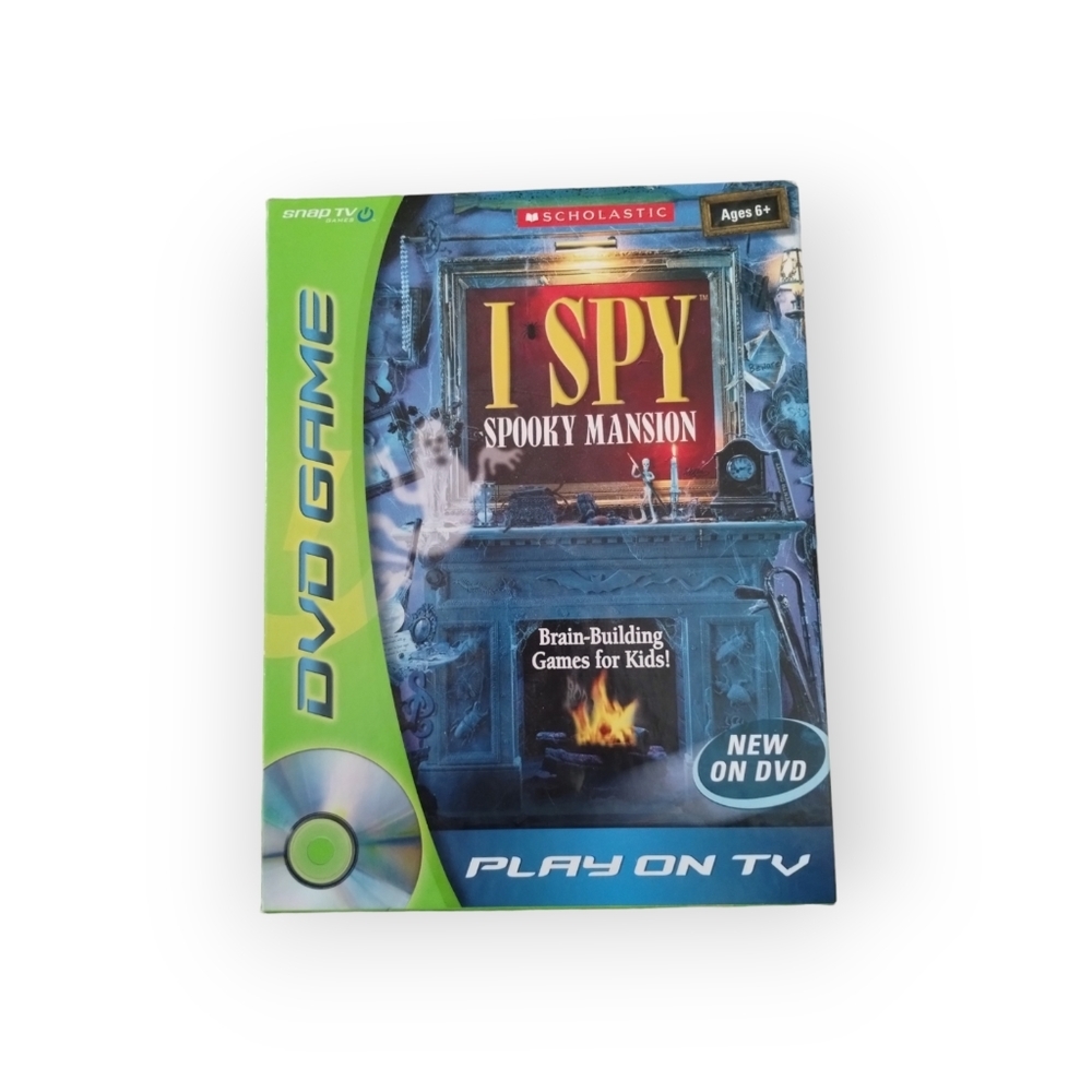 SCHOLASTIC I SPY SPOOKY MANSION DVD GAME